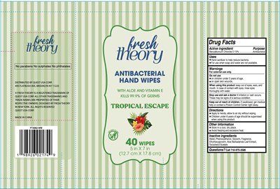 Antibacterial (Bzk Wipes Tropical Escape)